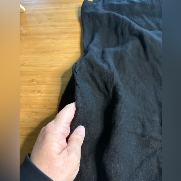 NWT Bellambra- Black Linen Dress- *Flawed. Size S - Picture 4 of 7